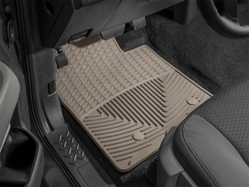 Load image into Gallery viewer, WeatherTech 03 Honda Civic Hybrid Front Rubber Mats - Tan
