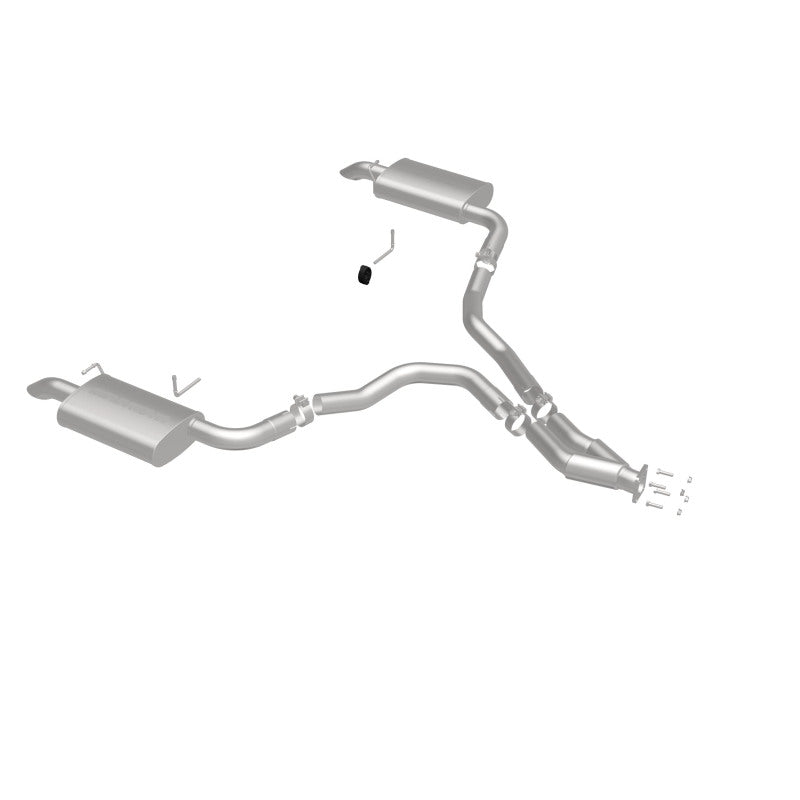 Load image into Gallery viewer, MagnaFlow 75-79 Chevy Corvette V8 5.7L Dual Split Rear Exit Stainless Cat-Back Perf Exhaust
