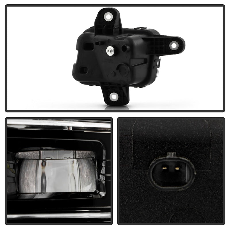 Load image into Gallery viewer, Spyder 23-25 GMC Sierra 1500 OEM Style LED Fog Light w/ Switch - Clear (FL-GS2023-LED-C)
