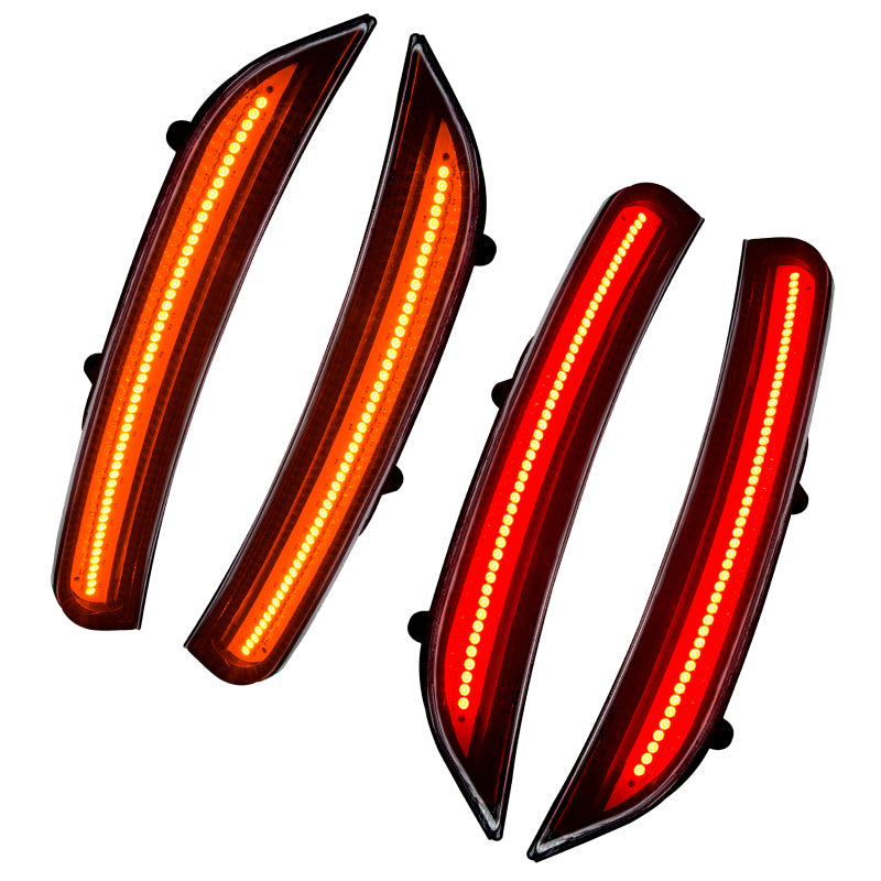 Load image into Gallery viewer, Oracle 15-21 Dodge Charger Concept Sidemarker Set - Tinted - No Paint
