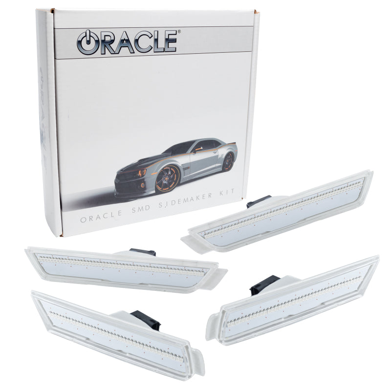 Load image into Gallery viewer, Oracle 10-15 Chevrolet Camaro Concept Sidemarker Set - Clear - No Paint SEE WARRANTY
