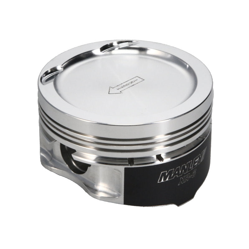 Load image into Gallery viewer, Manley Nissan (SR20DE/DET) 86mm STD Bore 9.0:1 Dish Piston Set with Ring

