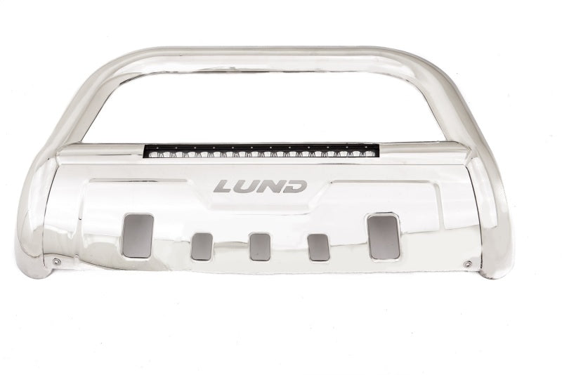 Load image into Gallery viewer, Lund 07-17 Chevy Silverado 1500 Bull Bar w/Light &amp; Wiring - Polished
