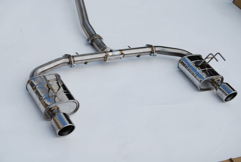 Load image into Gallery viewer, Invidia 2022+ Honda Civic Si (1.5T) 70mm Q300 Cat Back Exhaust - Rolled SS Tips
