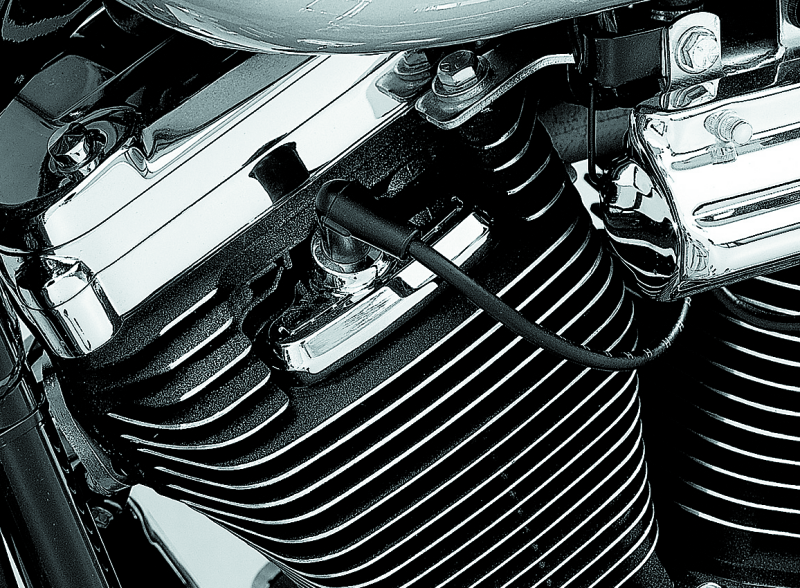 Load image into Gallery viewer, Kuryakyn Spark Plug &amp; Head Bolt Covers Evolution Motors &amp; 86-03 XL Models
