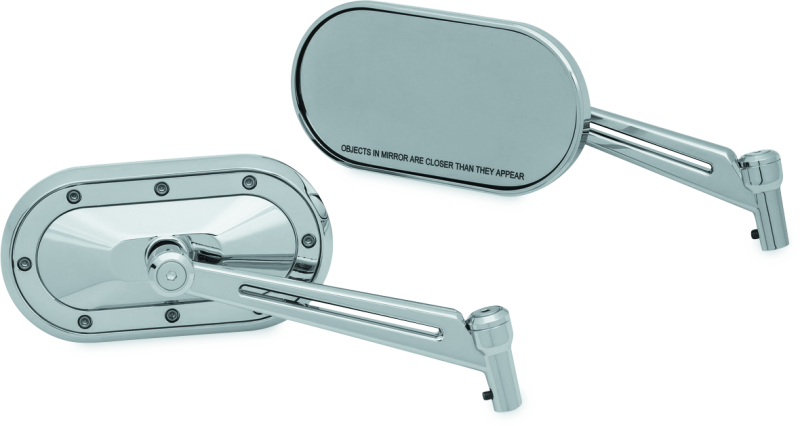 Load image into Gallery viewer, Kuryakyn Heavy Industry Mirrors Chrome
