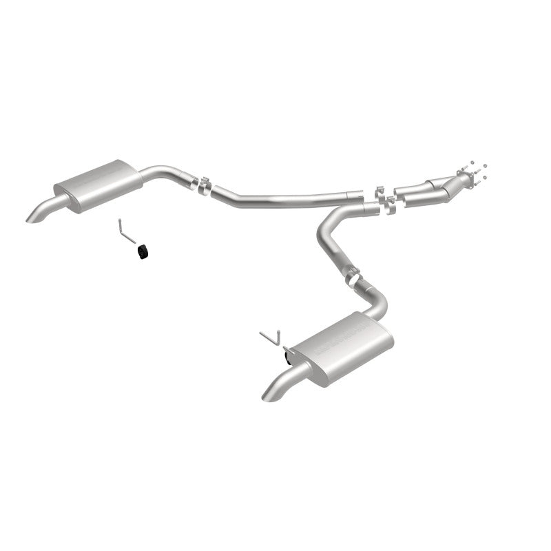 Load image into Gallery viewer, MagnaFlow 75-79 Chevy Corvette V8 5.7L Dual Split Rear Exit Stainless Cat-Back Perf Exhaust
