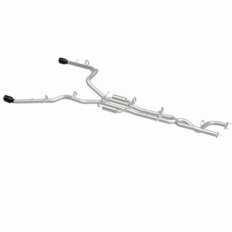 Load image into Gallery viewer, MagnaFlow 21-24 RAM 1500 TRX SPEQ Series Cat-Back Performance Exhaust System w/ Black Chrome Tips
