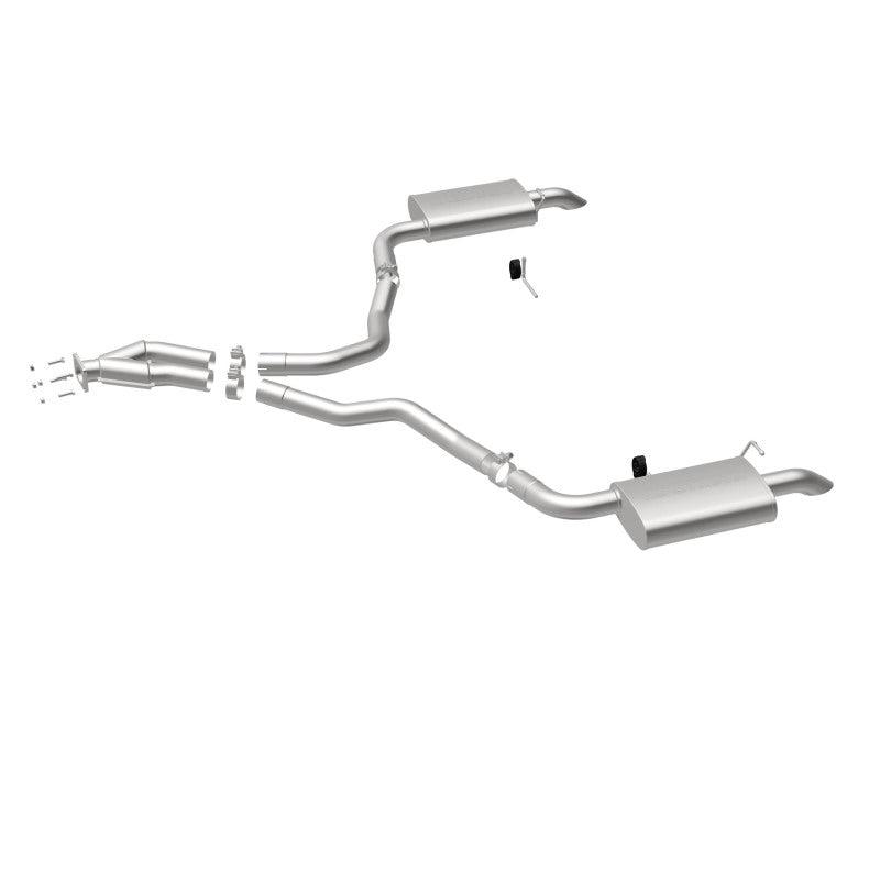 Load image into Gallery viewer, MagnaFlow 75-79 Chevy Corvette V8 5.7L Dual Split Rear Exit Stainless Cat-Back Perf Exhaust
