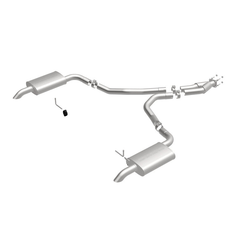Load image into Gallery viewer, MagnaFlow 75-79 Chevy Corvette V8 5.7L Dual Split Rear Exit Stainless Cat-Back Perf Exhaust
