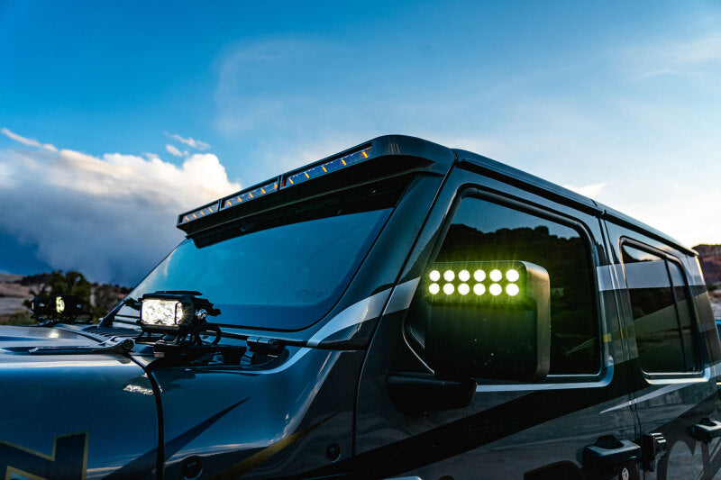 Load image into Gallery viewer, Oracle Jeep Wrangler JL/Gladiator JT Integrated Windhsiled LED Light Bar System
