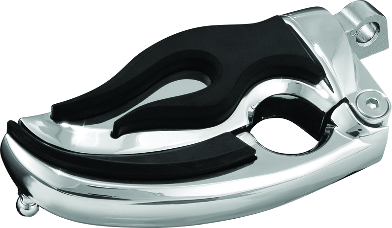 Load image into Gallery viewer, Kuryakyn Flamin Switchblade With Male Mount Adapter Chrome
