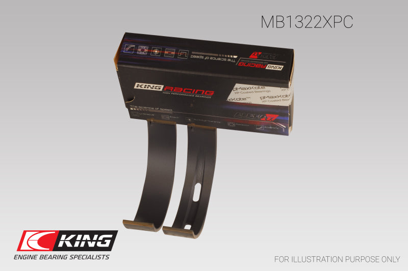 Load image into Gallery viewer, King Vw V8/V10 R8/RS6/Huracan (Size 0.25) pMaxKote Coated Main Bearing Set
