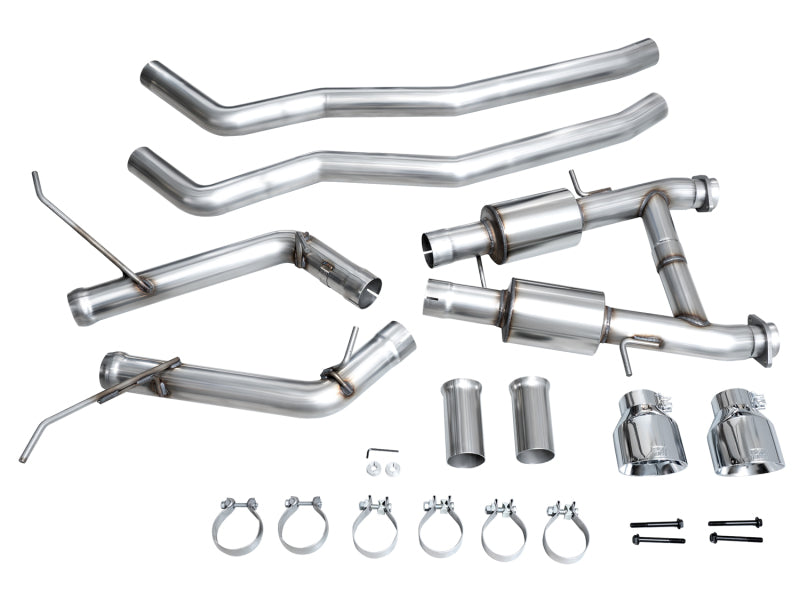 Load image into Gallery viewer, AWE Tuning 11-24 Dodge Durango 5.7L Track Edition Exhaust w/ Chrome Silver Tips
