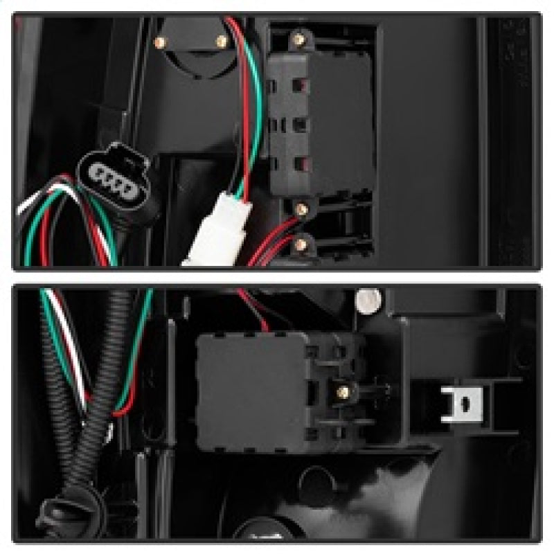 Load image into Gallery viewer, Spyder Chevy Avalanche 07-13 LED Tail Lights Red Clear ALT-YD-CAV07-LED-RC
