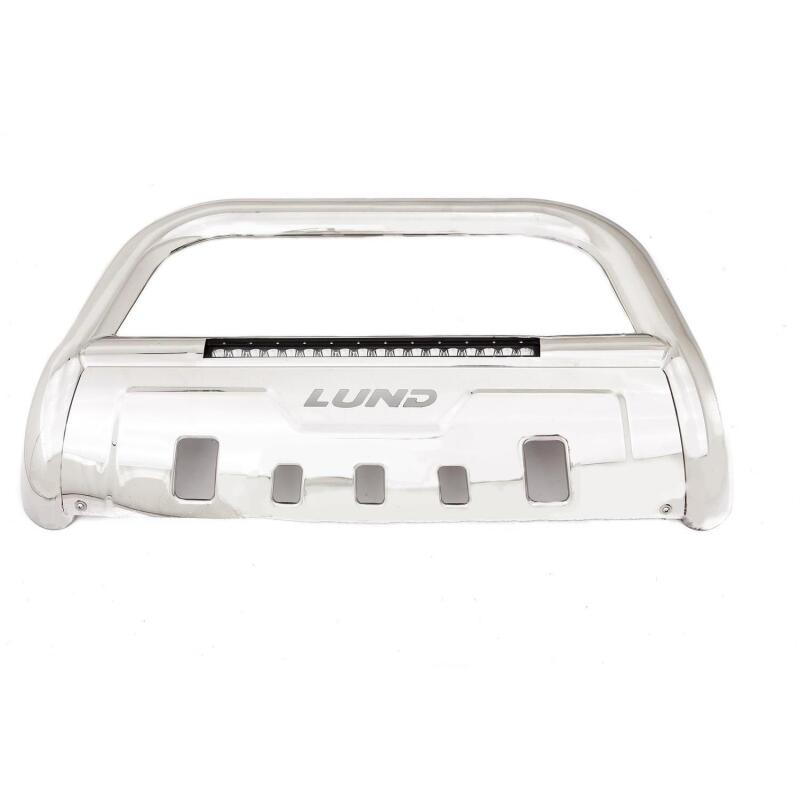 Load image into Gallery viewer, Lund 07-17 Chevy Silverado 1500 Bull Bar w/Light &amp; Wiring - Polished
