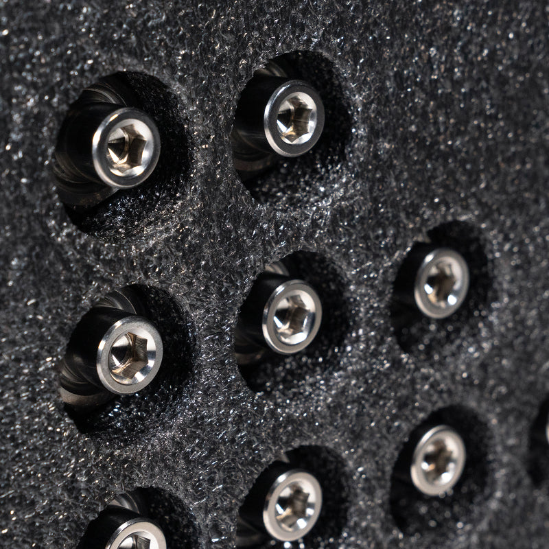Load image into Gallery viewer, Wheel Mate Titanium Wheel Stud Conversion (Raw Ti) - M14x1.25 to M14x1.5 - 74mm - 60deg Lug Nut
