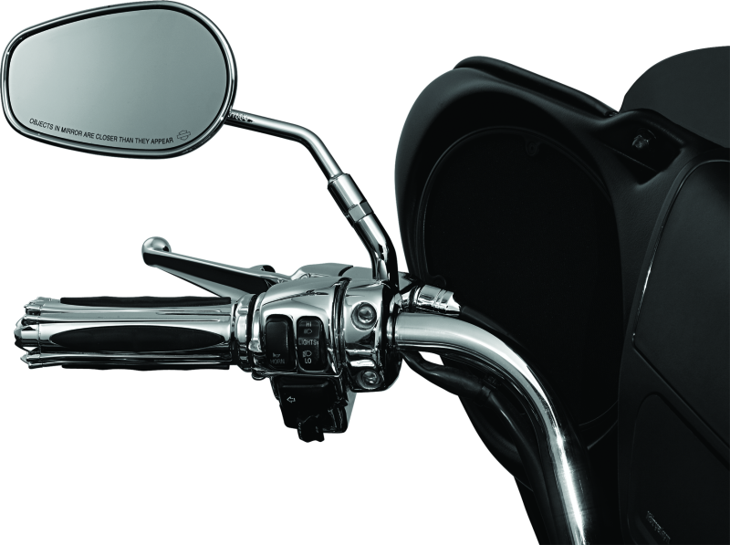 Load image into Gallery viewer, Kuryakyn Mirror Stem 3in Outward Extenders Chrome
