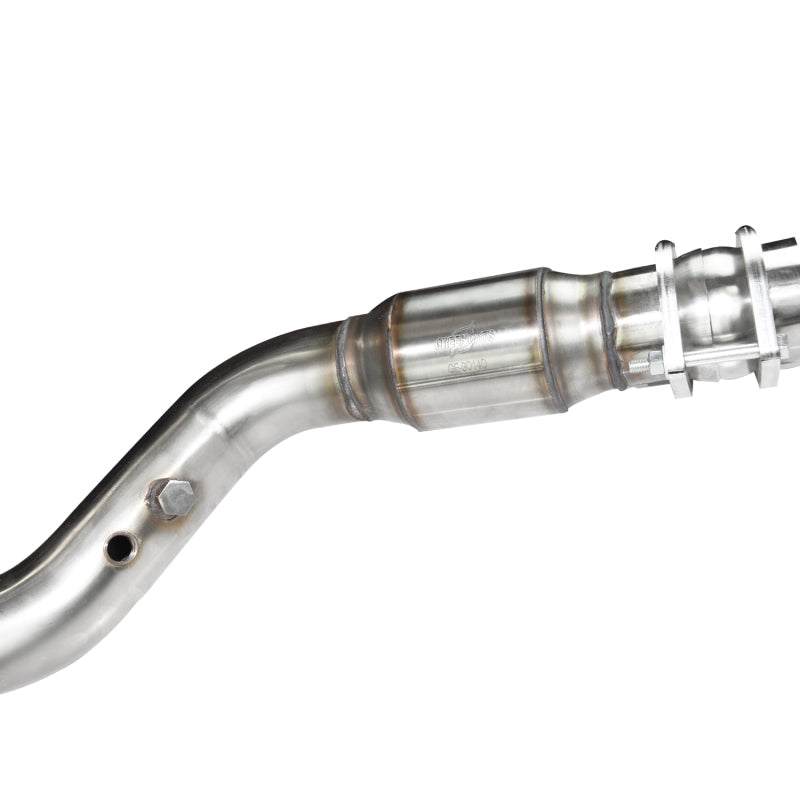 Load image into Gallery viewer, Kooks 09-16 Dodge Charger 5.7L 1-7/8in x 3in SS Long Tube Headers + 3in x 2-1/2in Catted SS Pipe
