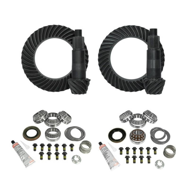 Load image into Gallery viewer, Yukon Gear &amp; Install Kit Package for Jeep Rubicon JL/JT w/D44 Front &amp; Rear in a 4.56 Ratio
