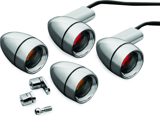 Kuryakyn Late Style Turn Signal Kit Chrome