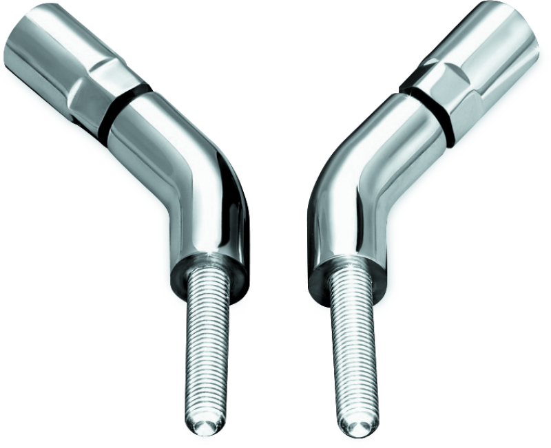 Load image into Gallery viewer, Kuryakyn Mirror Stem 3in Outward Extenders Chrome
