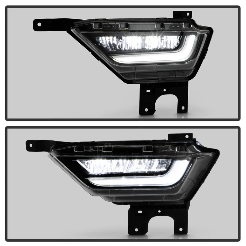 Load image into Gallery viewer, Spyder 21-23 Ford F150 OEM Style Full LED Fog Lights w/ Switch FL-FF1502021-LED-C
