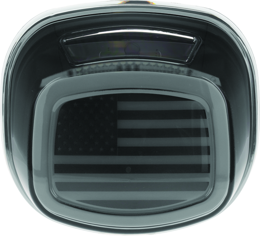 Kuryakyn Freedom Taillight Smoke Lens With License Light