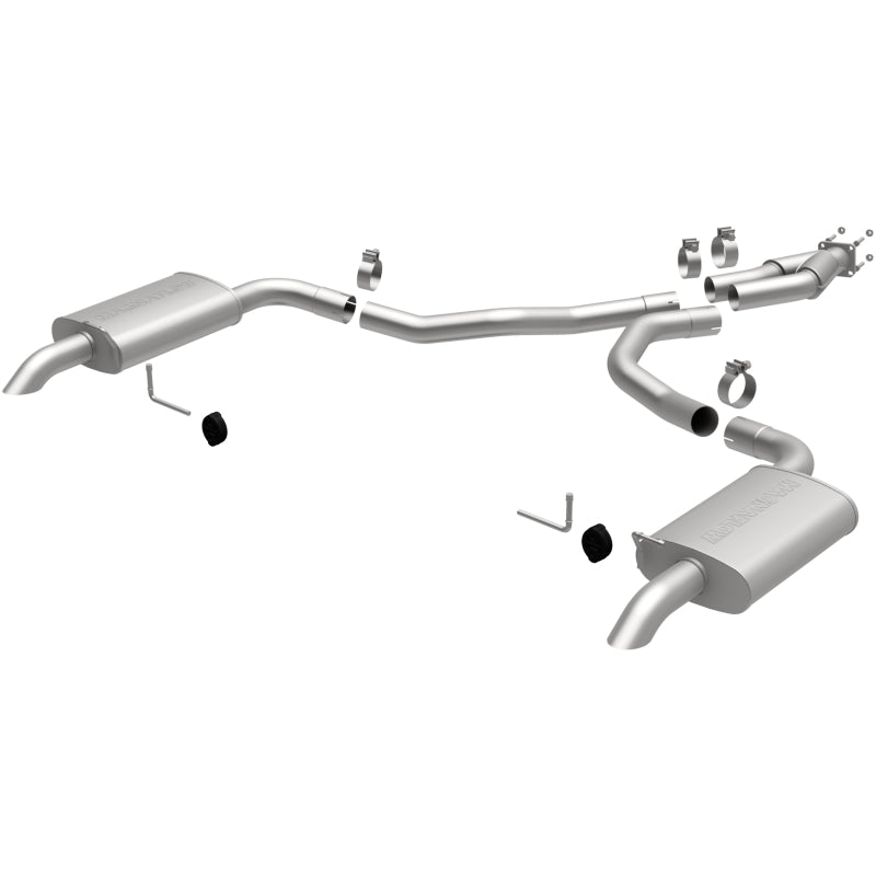 Load image into Gallery viewer, MagnaFlow 75-79 Chevy Corvette V8 5.7L Dual Split Rear Exit Stainless Cat-Back Perf Exhaust
