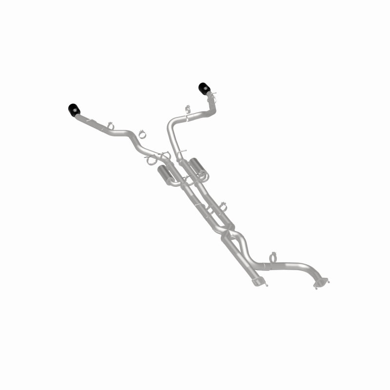 Load image into Gallery viewer, MagnaFlow 21-24 RAM 1500 TRX SPEQ Series Cat-Back Performance Exhaust System w/ Black Chrome Tips
