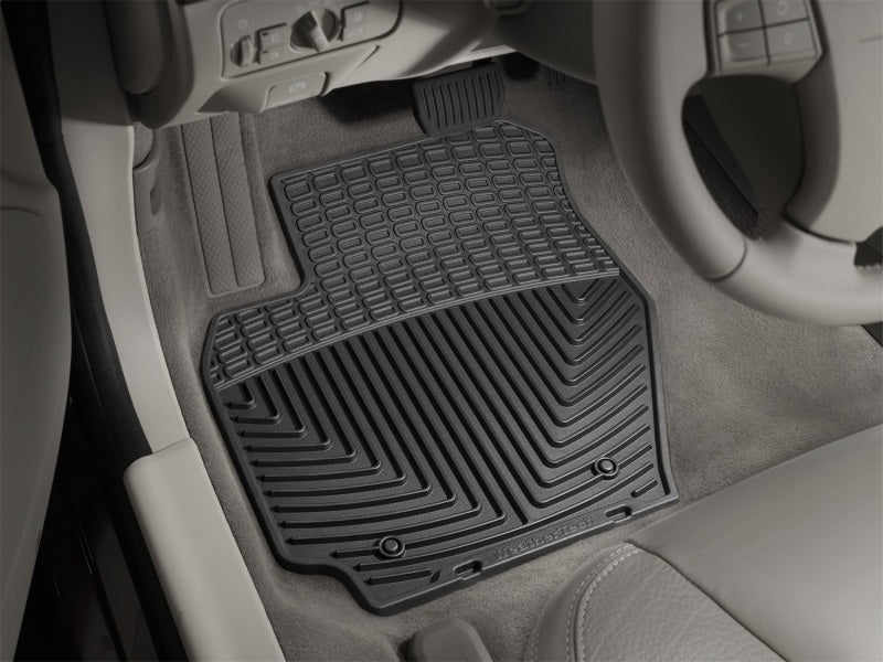 Load image into Gallery viewer, WeatherTech 07+ Volvo S80 Front Rubber Mats - Black
