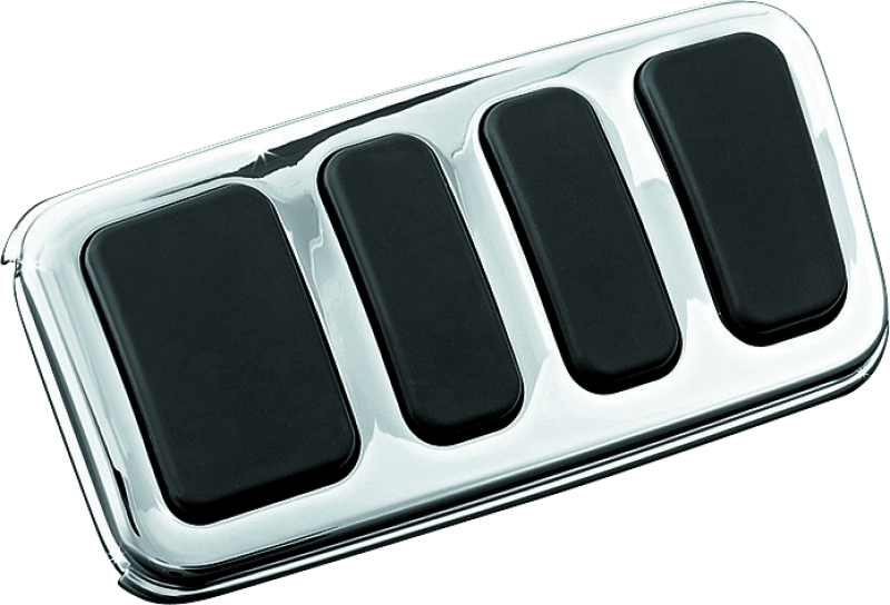 Load image into Gallery viewer, Kuryakyn ISO Brake Pedal Pad Longhorn Chrome
