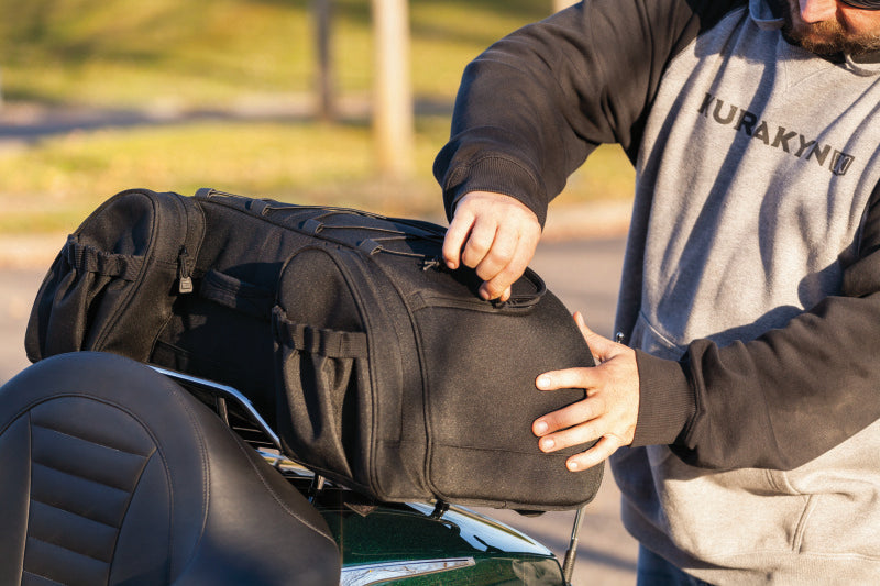 Load image into Gallery viewer, Kuryakyn Momentum Hitchhiker Trunk Rack Bag
