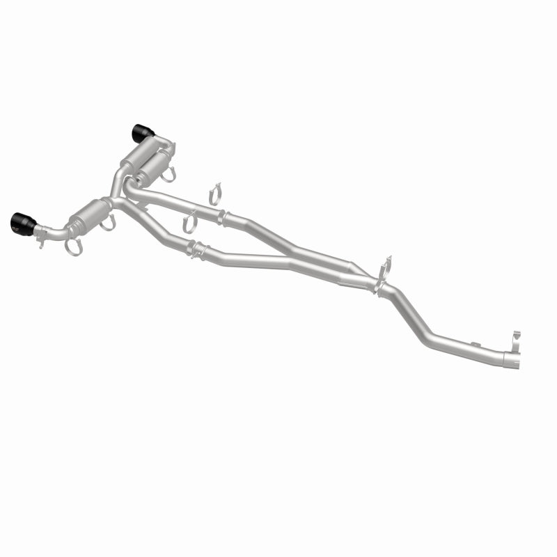 Load image into Gallery viewer, MagnaFlow 2020+ Toyota Supra SPEQ Series Cat-Back Performance Exhaust System w/ Black Chrome Tips
