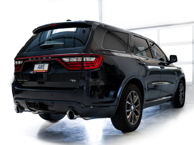 Load image into Gallery viewer, AWE Tuning 11-24 Dodge Durango 5.7L Track Edition Exhaust w/ Chrome Silver Tips
