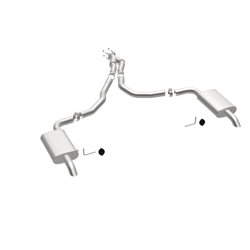 Load image into Gallery viewer, MagnaFlow 75-79 Chevy Corvette V8 5.7L Dual Split Rear Exit Stainless Cat-Back Perf Exhaust

