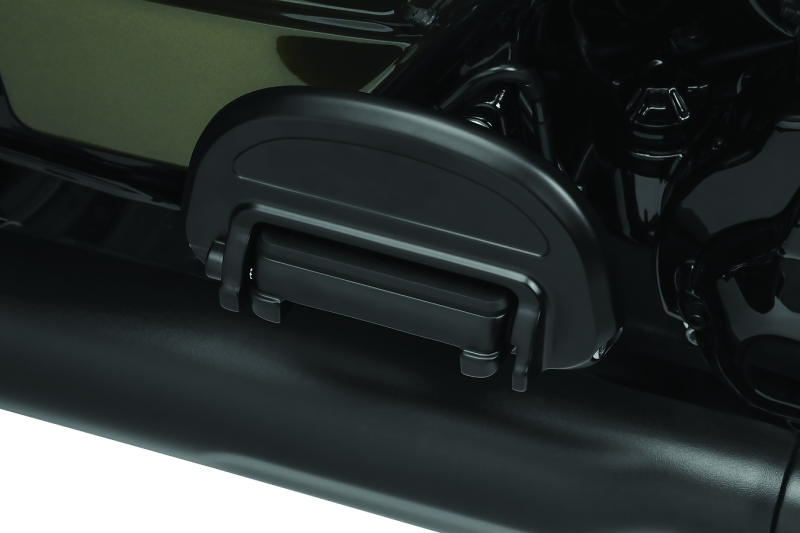 Load image into Gallery viewer, Kuryakyn Heavy Industry Passenger Floorboard Without Adapter Black
