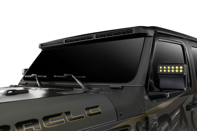 Load image into Gallery viewer, Oracle Jeep Wrangler JL/Gladiator JT Integrated Windhsiled LED Light Bar System
