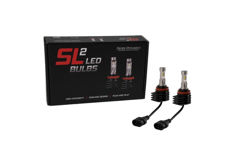 Load image into Gallery viewer, Diode Dynamics H11/H8/H9 White SL2 LED Bulbs (pair)

