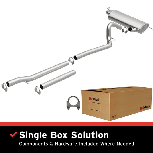 MagnaFlow BRE Exhaust Kit 07-11 Jeep Wrangler 3.8L