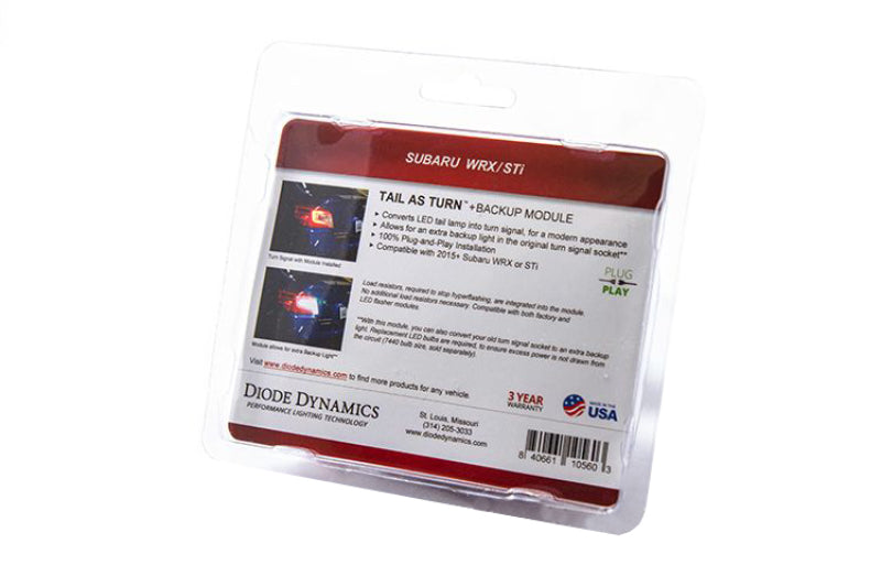 Load image into Gallery viewer, Diode Dynamics 15-21 Subaru WRX / STi Tail as Turn +Backup Module (USDM) Module Only
