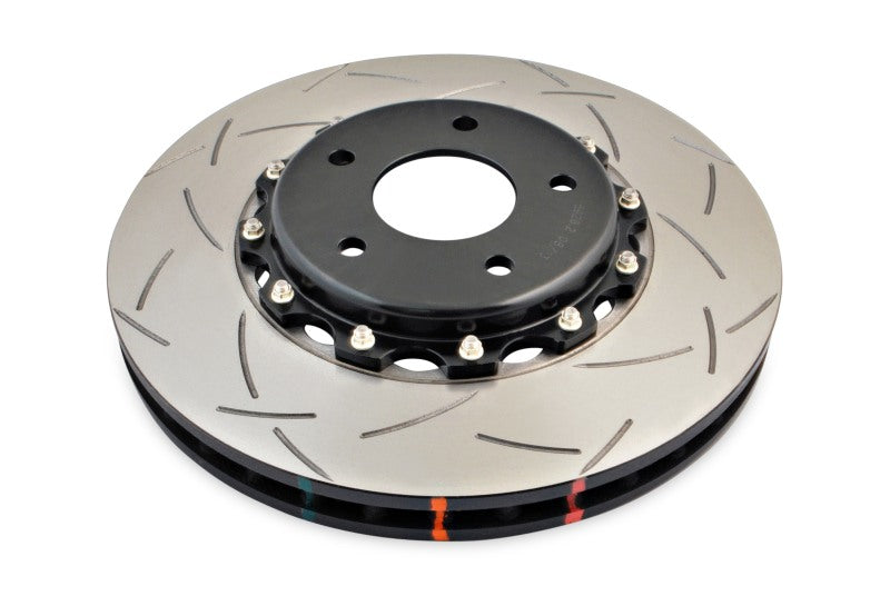Load image into Gallery viewer, DBA Nissan Skyline (Various) Front Slotted 5000 Series 2 Piece Rotor Assembled w/ Black Hat
