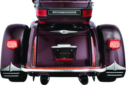 Kuryakyn Rear Mud Flaps For Trikes Chrome