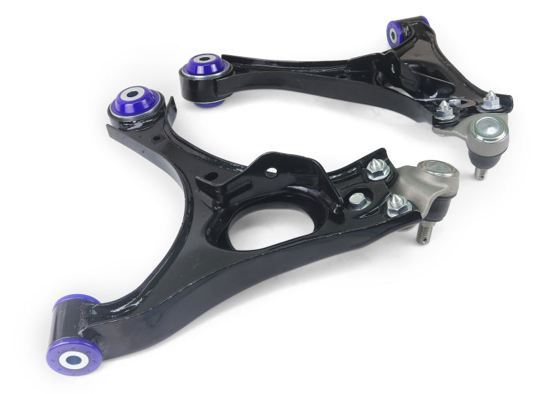 Load image into Gallery viewer, SuperPro 06 Honda Civic DX Front Lower Control Arm Set W/ Bushings
