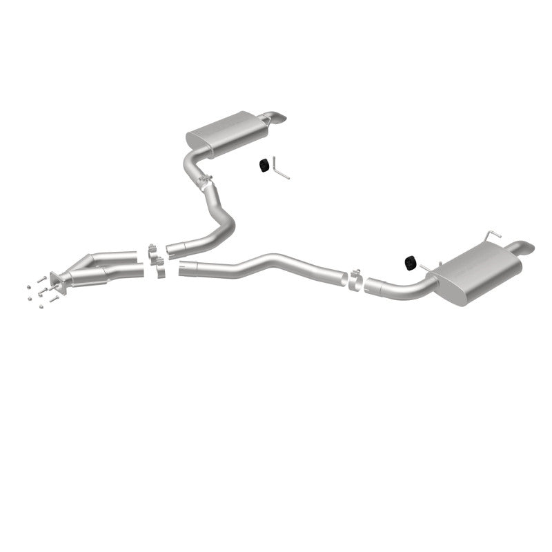 Load image into Gallery viewer, MagnaFlow 75-79 Chevy Corvette V8 5.7L Dual Split Rear Exit Stainless Cat-Back Perf Exhaust
