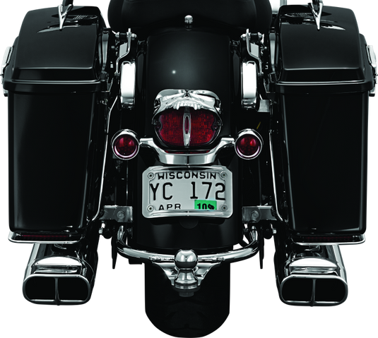 Kuryakyn Zombie Taillight Cover Chrome
