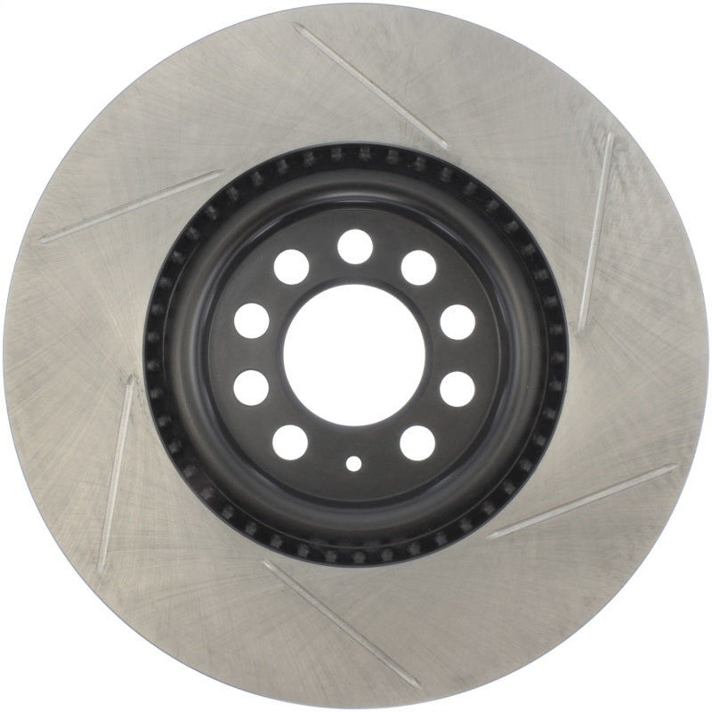 Load image into Gallery viewer, StopTech Power Slot 3/99-06 Audi TT/00-06 TT Quattro / 03-05 VW Golf GTi Right Front Slotted Rotor
