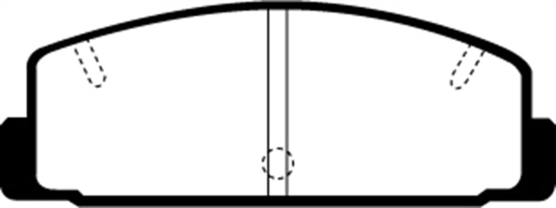 Load image into Gallery viewer, EBC 03-04 Mazda Protege 2.0 Turbo (Mazdaspeed) Greenstuff Rear Brake Pads
