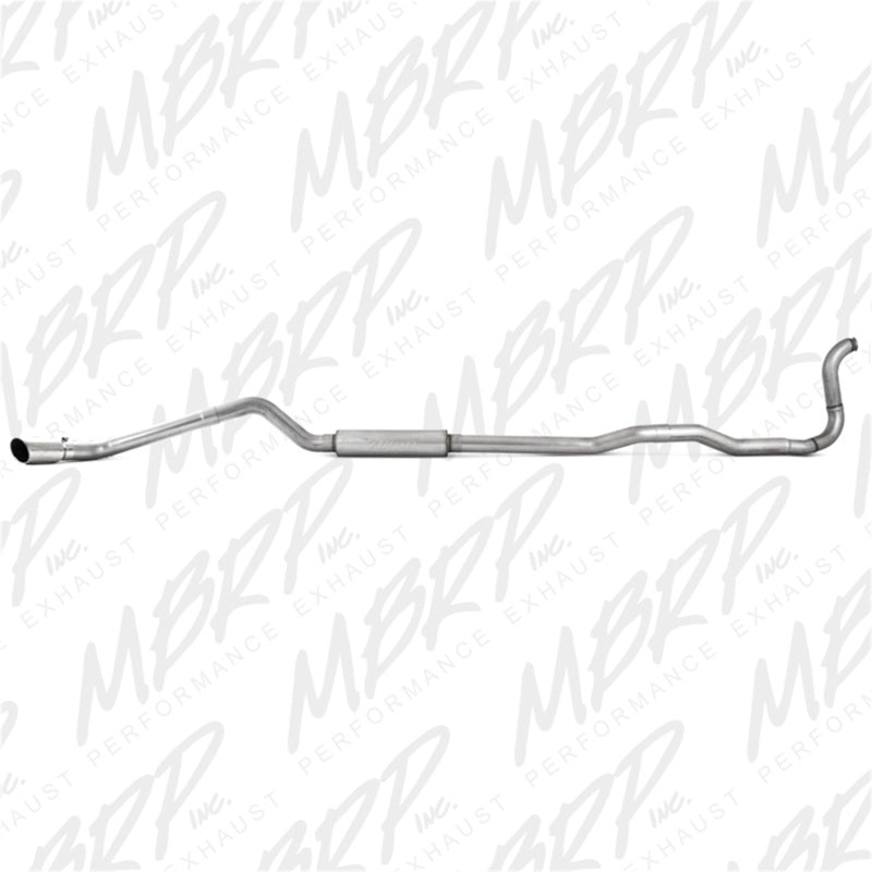 Load image into Gallery viewer, MBRP 88-93 Dodge 2500/3500 Cummins 4WD ONLY Turbo Back Single Side Exit Alum Exhaust System
