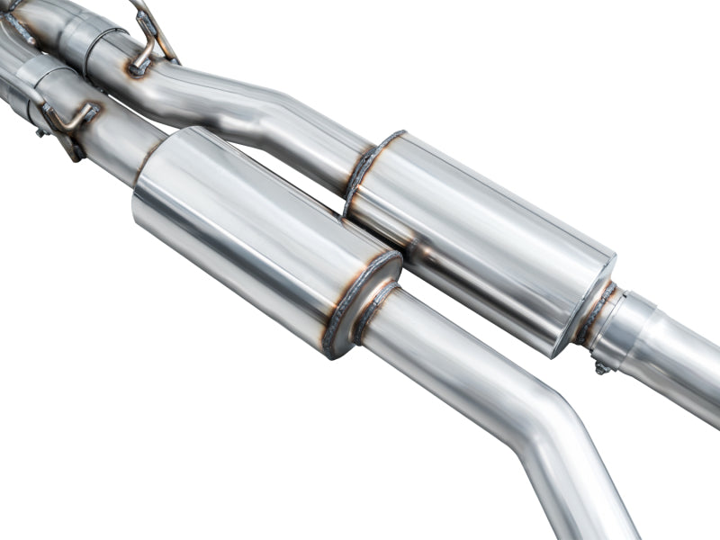 Load image into Gallery viewer, AWE Tuning 2020+ Ford Explorer ST Touring Edition Exhaust w/ Chrome Silver Tips
